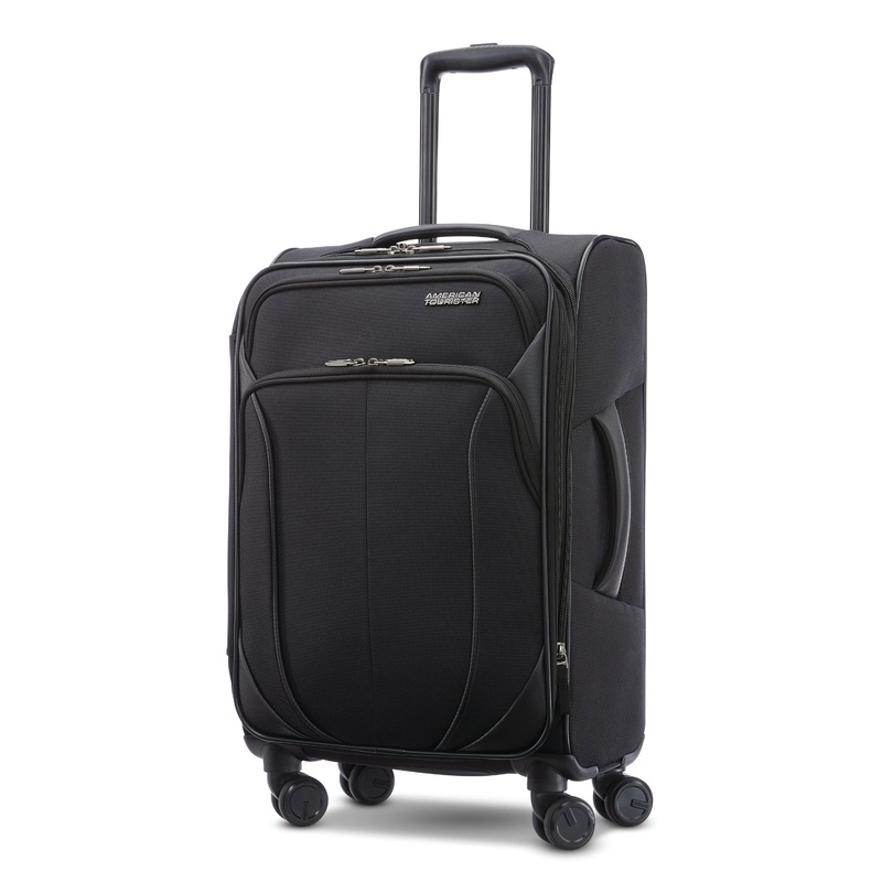 American Tourister 4 KIX 2.0 Softside Spinner Luggage, 20 Inch Carry On