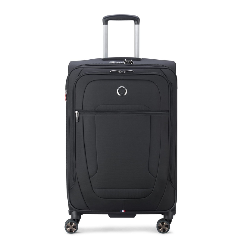 Delsey Paris Helium DLX Softside Expandable 25″ Luggage with Spinner Wheels