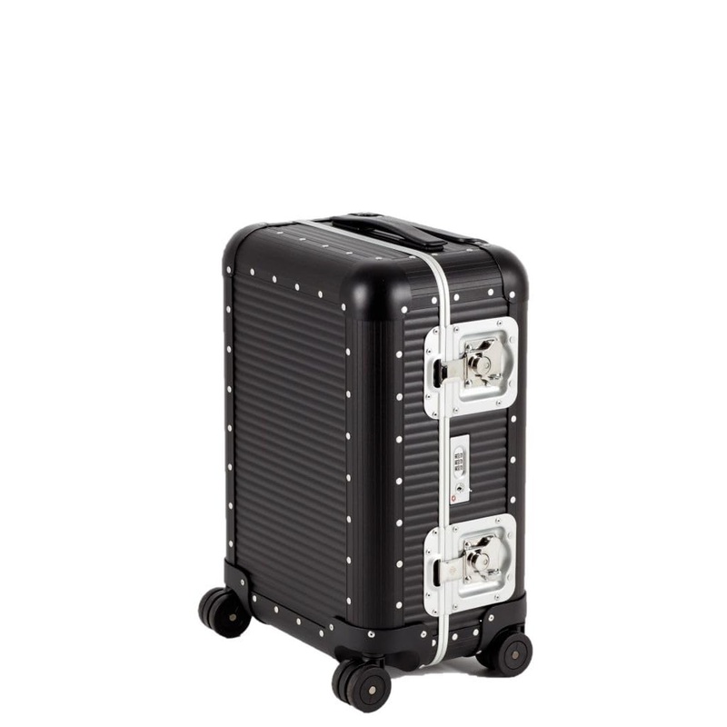FPM MILANO Bank 21″  Made in Italy Aluminum & Leather Carry-On Luggage