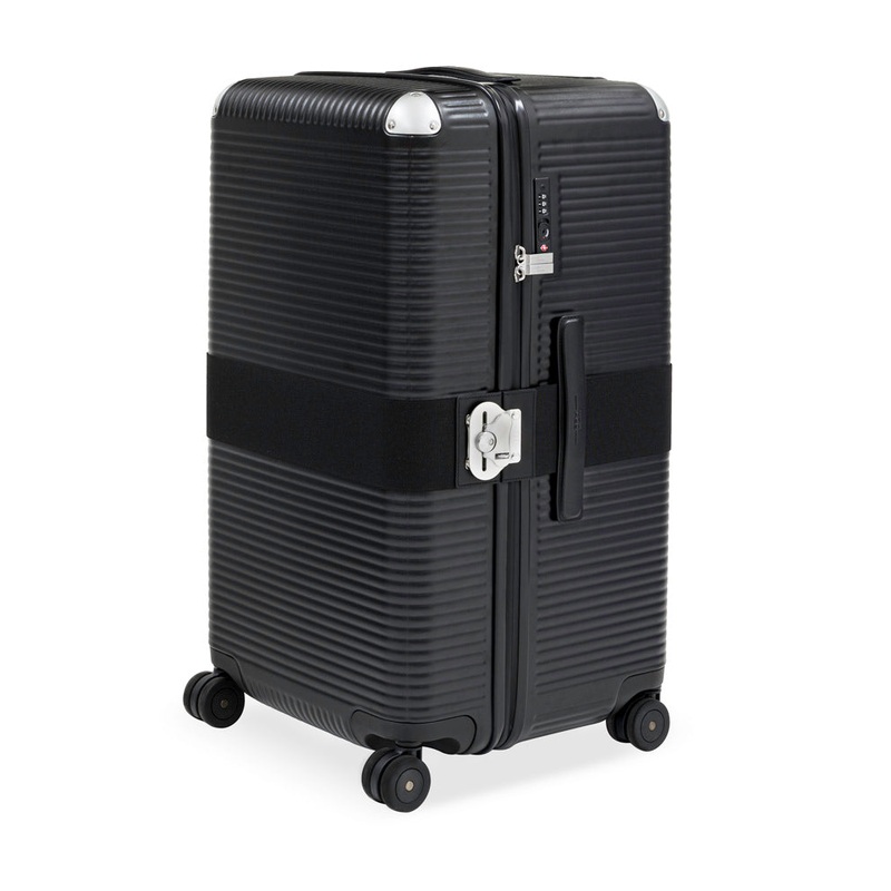 FPM MILANO Bank Zip Discontinued 30″  Trunk M – Polycardinate Zippered Medium Checked Trunk Luggage