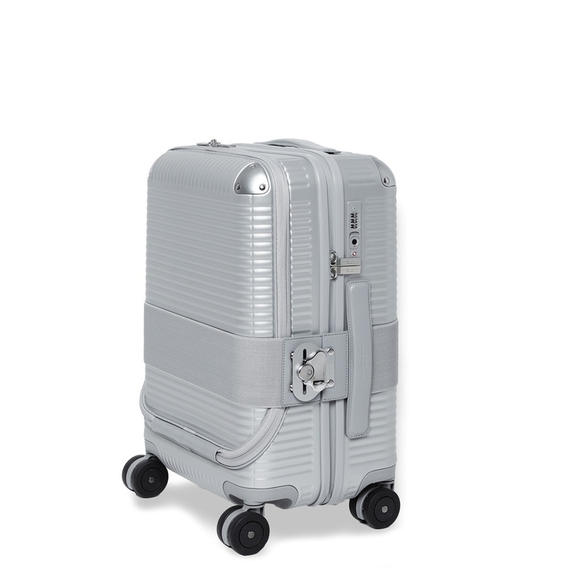 FPM MILANO Bank Zip Discontiuned  21″ Front Pocket – Polycarbonate Zippered Carry-On Luggage