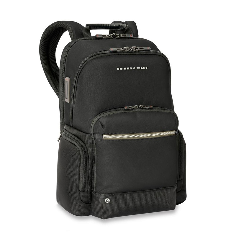 Briggs & Riley Recycled Day Bag Medium Multi-Pocket Backpack