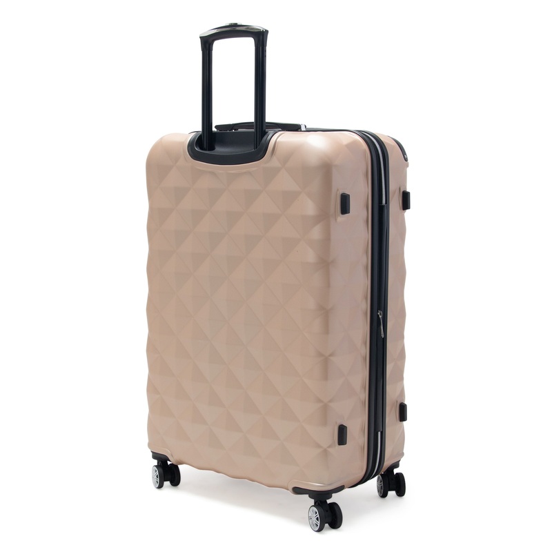 Kenneth Cole Reaction Women’s Diamond Tower Hardside 8-Wheel Spinner Expandable 24” Checked Luggage