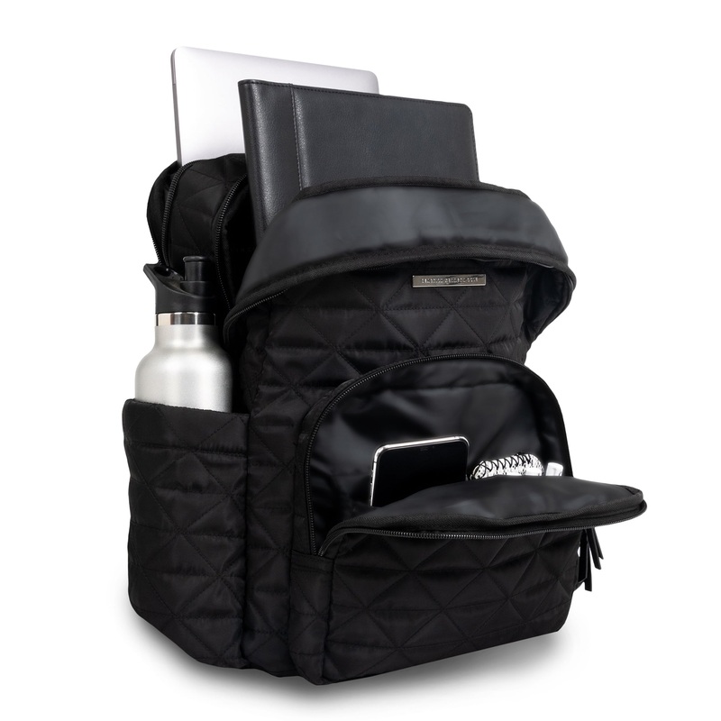 Kenneth Cole Reaction Women’s Emma Quilted 16″ Laptop Backpack