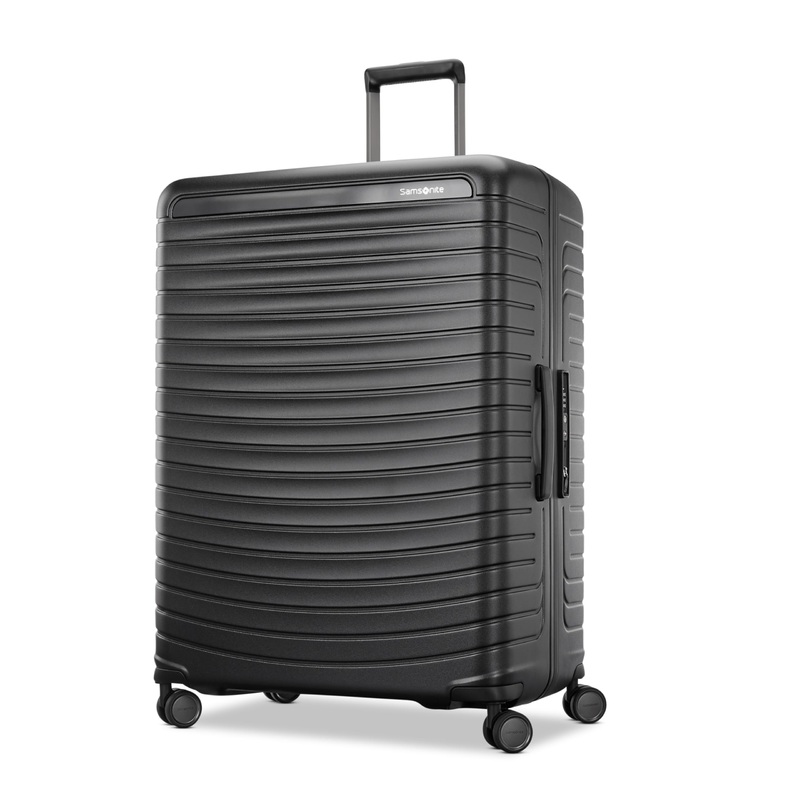 Samsonite Framelock Max Hardside Luggage with Spinner Wheels, Lightweight zipper-less (Large Spinner)