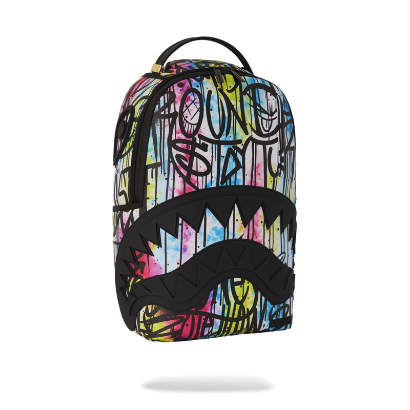 Sprayground DLXSV Backpack (Graffiti Sharkmouth Throws)