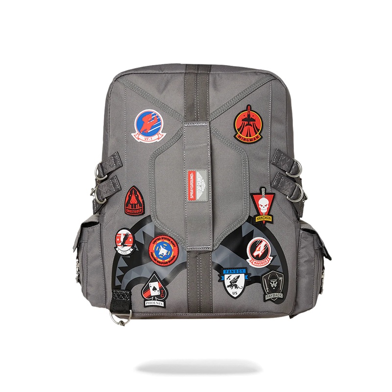 Sprayground DLXSV Backpack (Top Gun Patches)