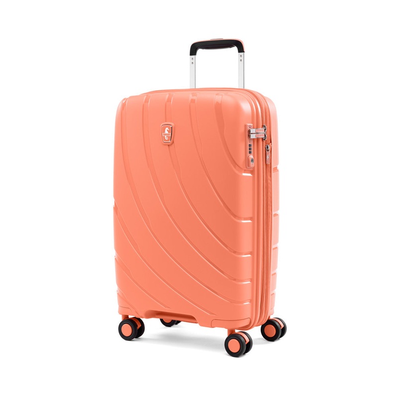 Atlantic Luggage Atlantic Convertible Medium to Large Checked Exp Hardside Spinner