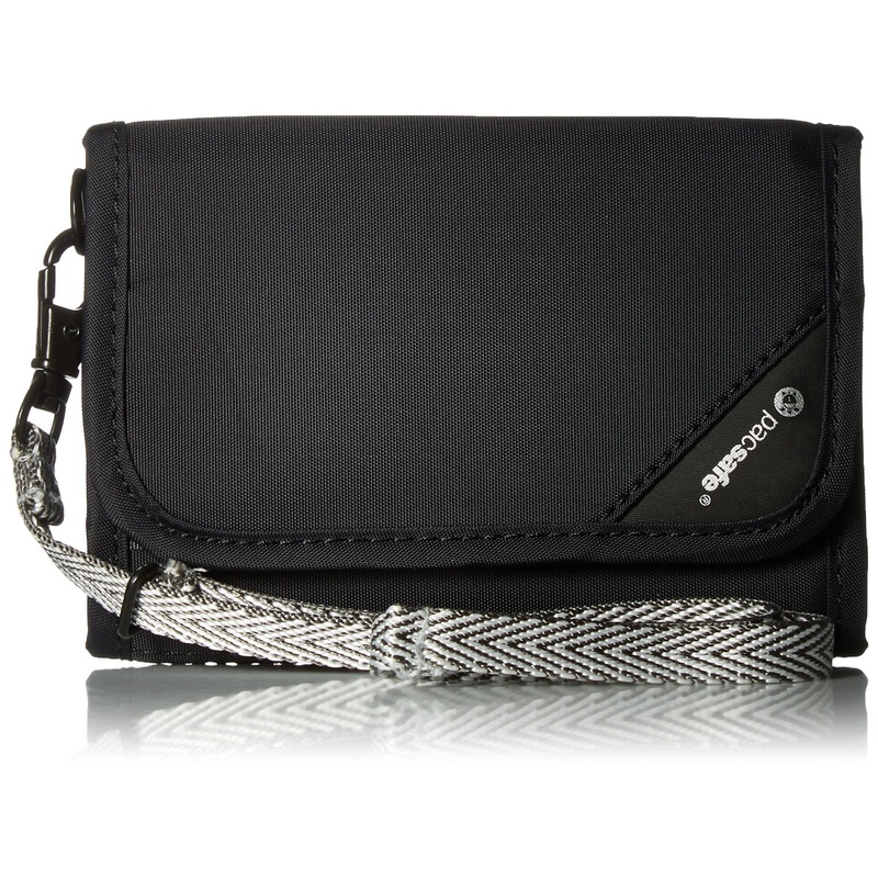 Pacsafe RFIDsafe V125 Anti theft RFID blocking tri fold wallet