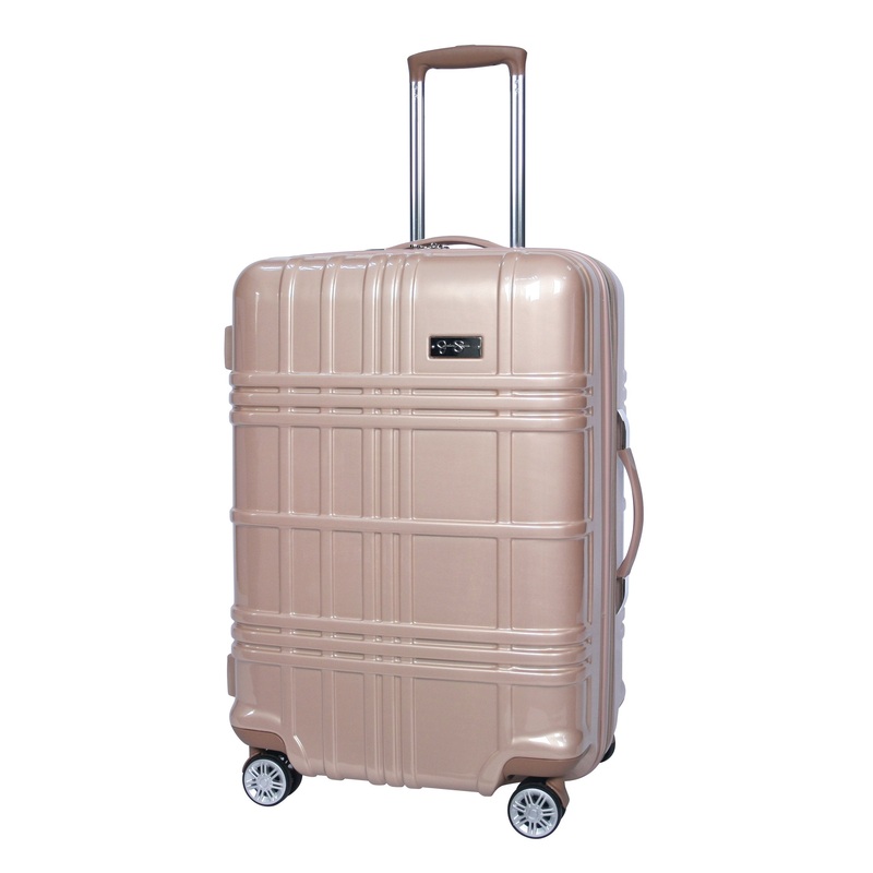Jessica Simpson Jewel Plaid 24″ -Wheel Carry-On Luggage