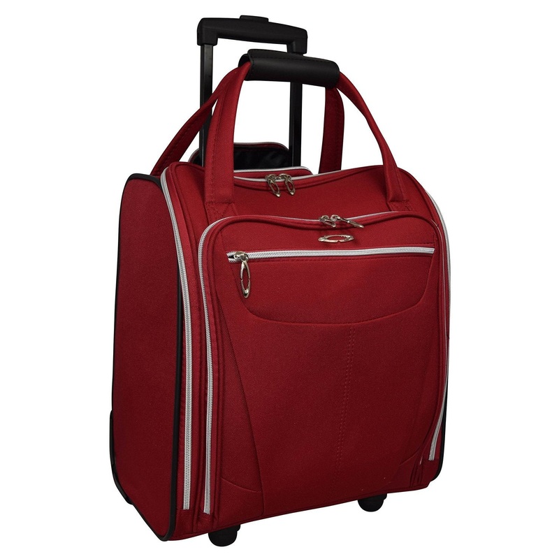 Kemyer Wheeled Under Seat Carry-on Luggage
