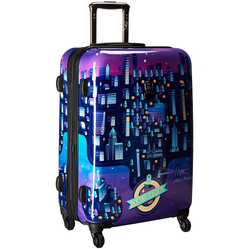 Heys America Aldo Crusher Twilight 26″ 4-Wheel Medium Luggage