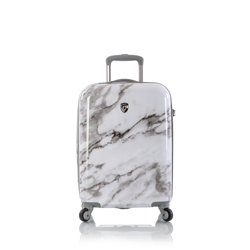 Heys America Unisex Carrara Marble Hardside Luggage