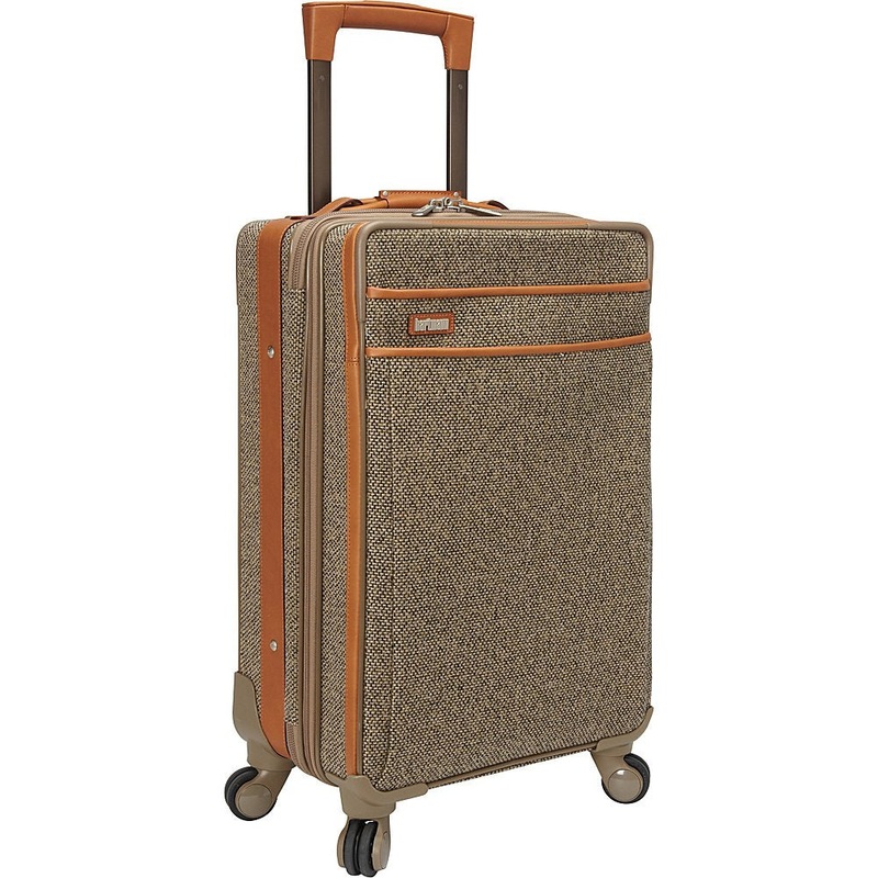 Hartmann Tweed Collection Carry On Expandable Spinner Natural Tweed One Size