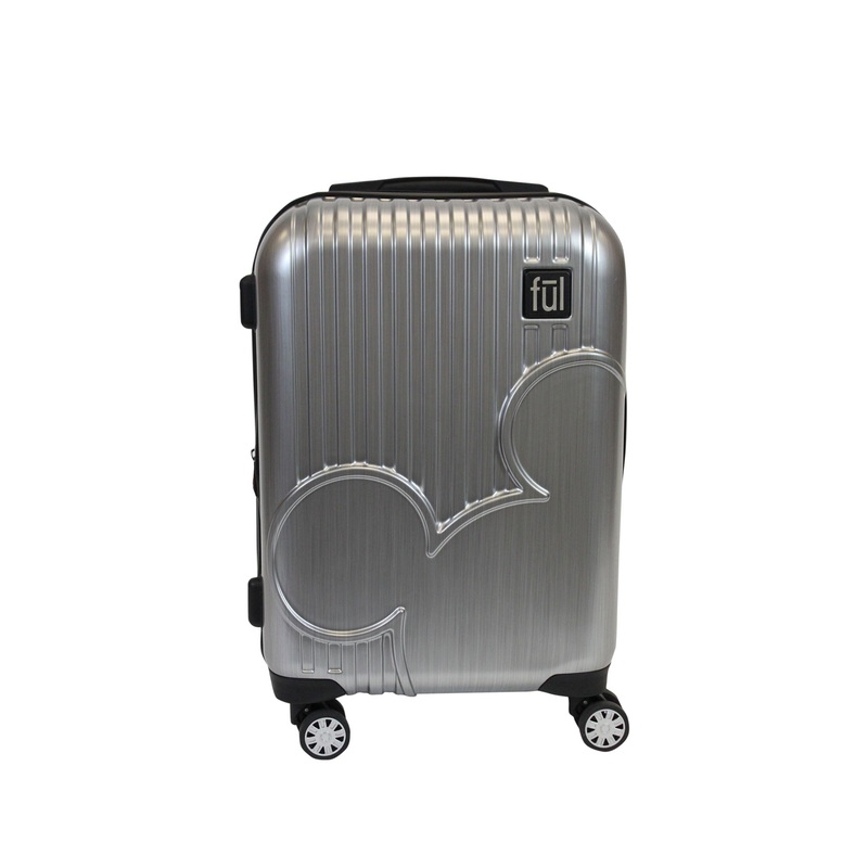 ful Disney Molded Mickey Icon 21″ Hardside Luggage