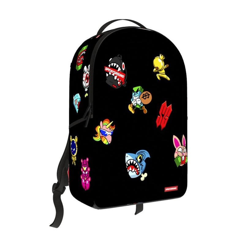 Sprayground Backpack (All Velcro Shark Gang)