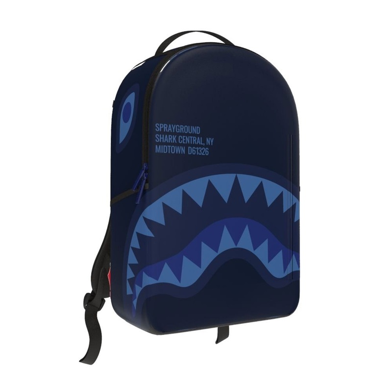 Sprayground Backpack (Shark Central Midnight Blue)