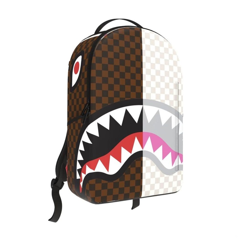 Sprayground Backpack (Split Rose Sharks In Paris)