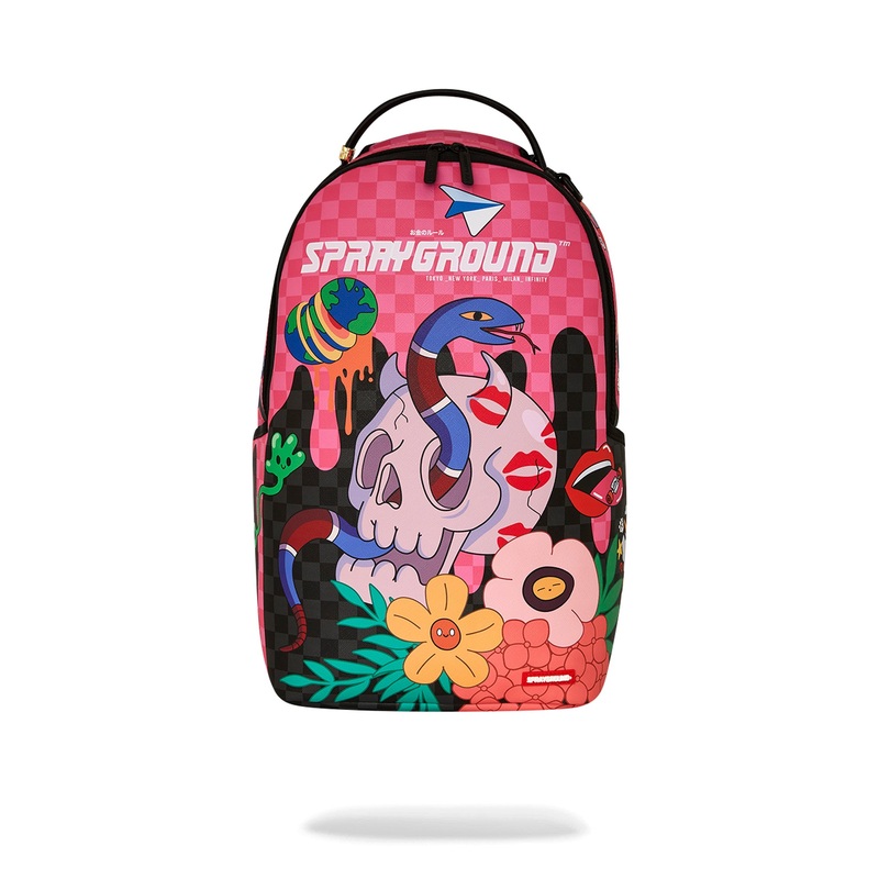 Sprayground Backpack (WTF Skull Drip)