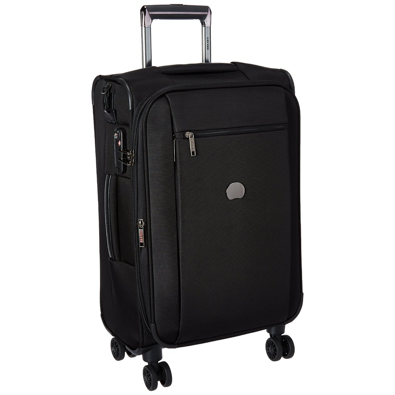 DELSEY Paris Montmartre 4 Wheel 21 Exp Softside Carry On Luggage