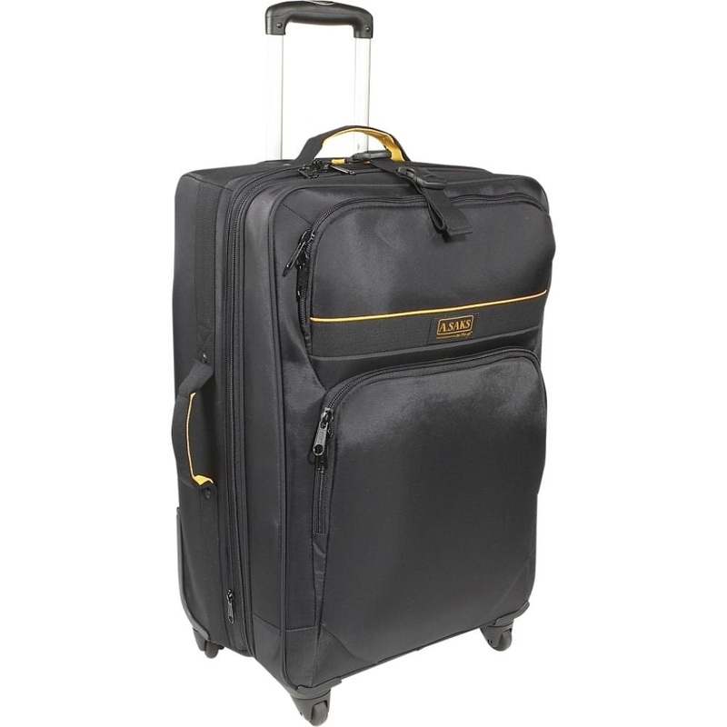 A.SAKS EXPANDABLE Suiter 27″ 4-Wheel Medium Luggage