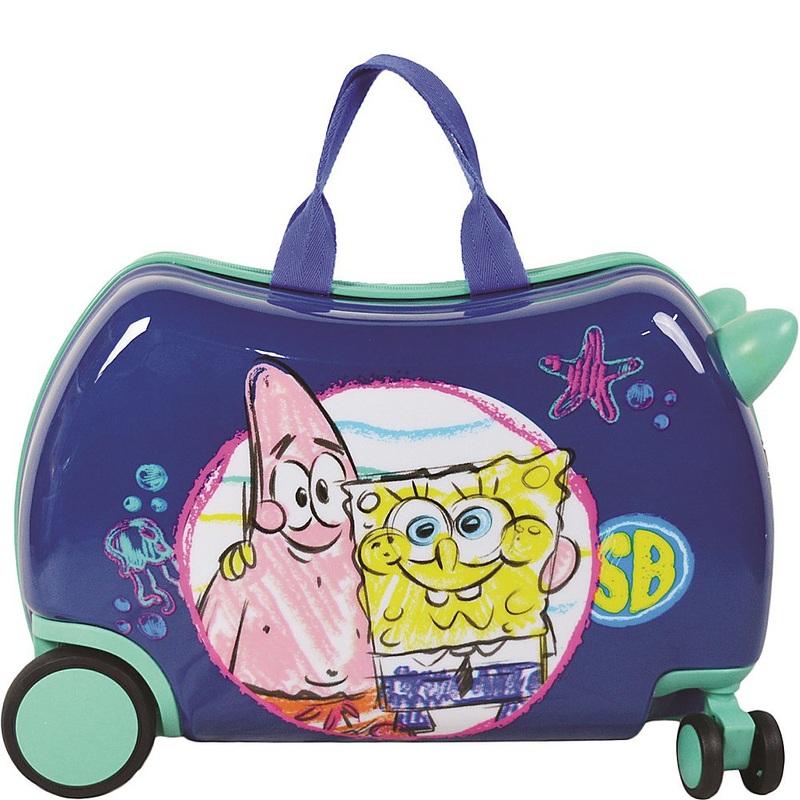 ATM Luggage Smiley 16″ Ride-On Cruizer Carry-On
