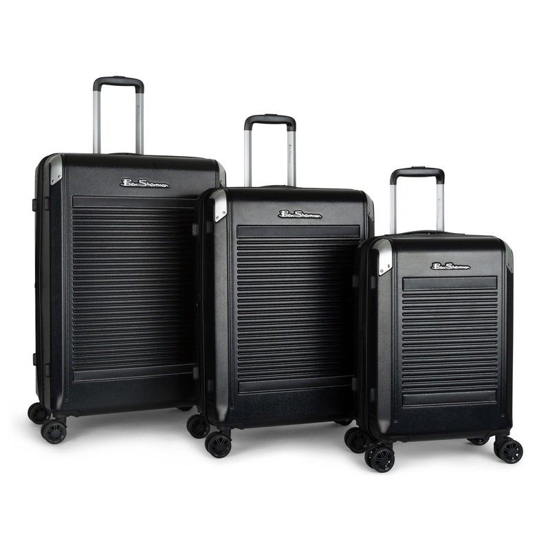 Ben Sherman Bradford  3-Piece Set PC Hardside Expandable Luggage with Spinner Wheels