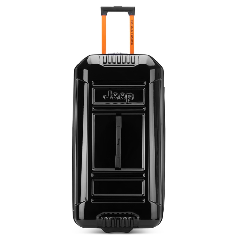 Jeep JH003B Checked-Large 28 Inch Hardside Expandable Luggage with Two Wheels