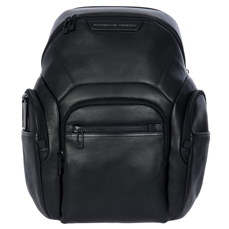 PORSCHE DESIGN by Bric’s Roadster Leather EVO Backpack Expandable M