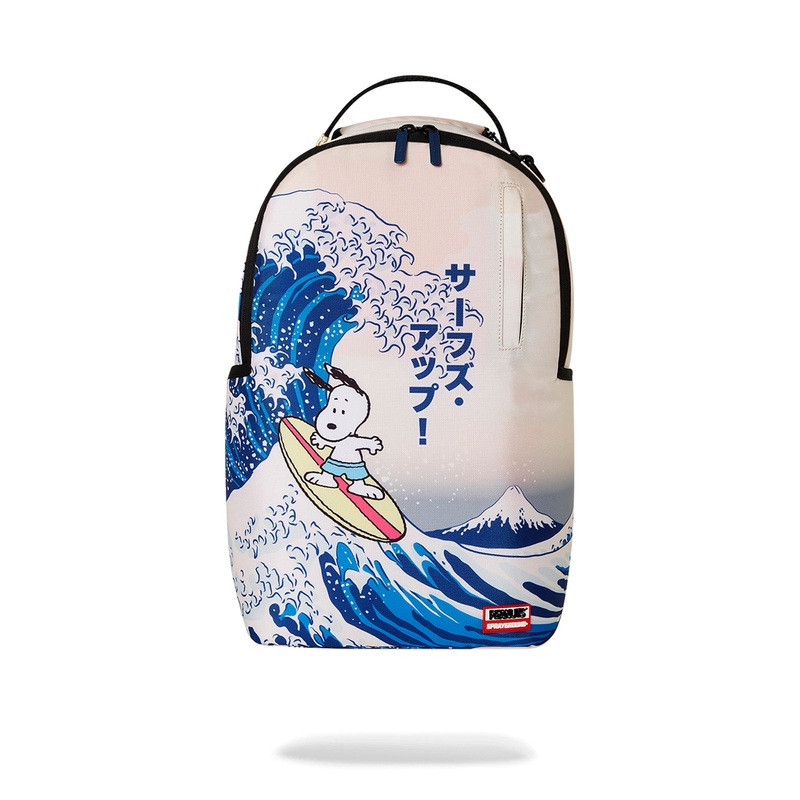 Sprayground Backpack (Peanuts Surfing Hokusai)