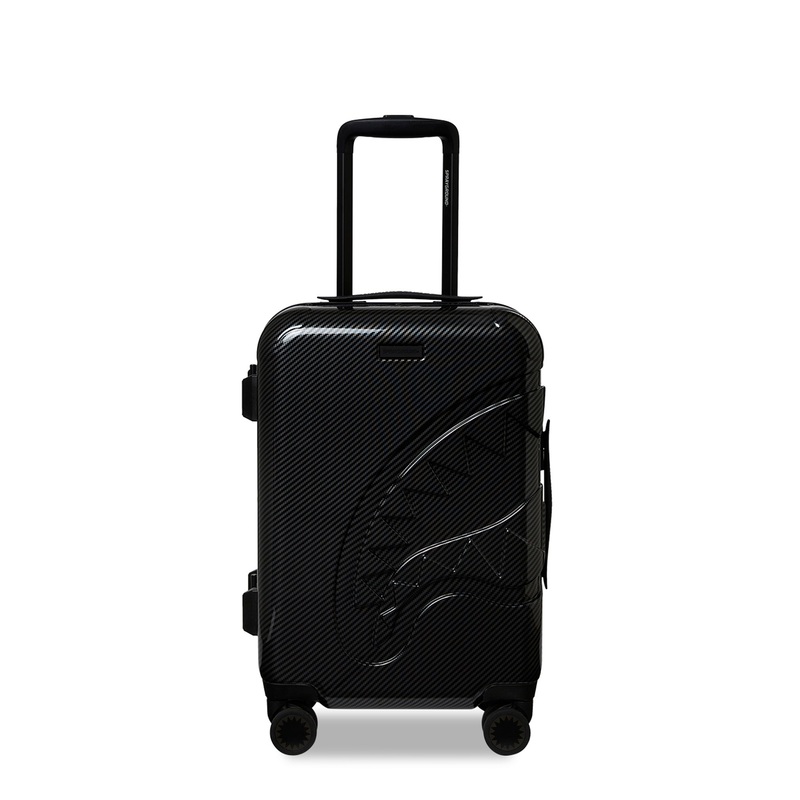 Sprayground Carry-On Luggage (Carbon Fiber)