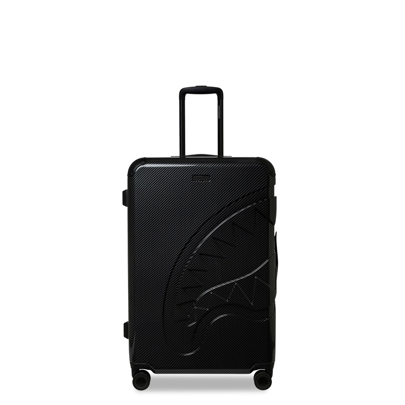 Sprayground Hardshell Luggage (Carbon Fiber)