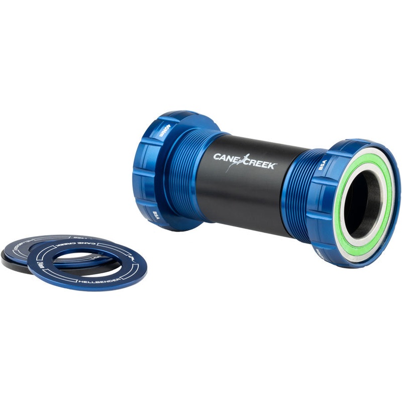Cane Creek Hellbender 70 Bottom Bracket – English for 24mm Spindle Blue