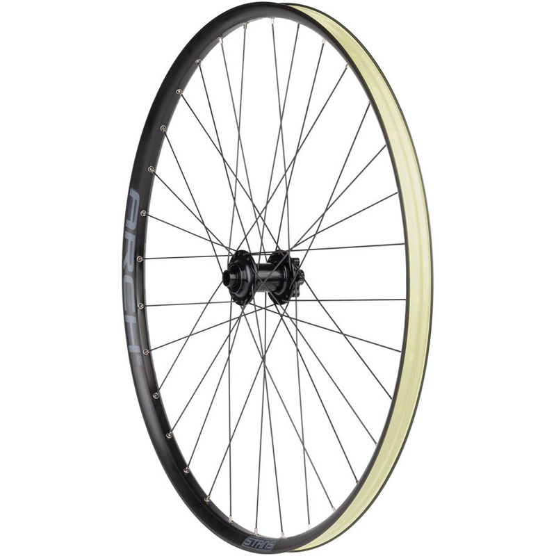 Stans Arch S2 Front Wheel – 29″ 15 x 100mm 6-Bolt Black