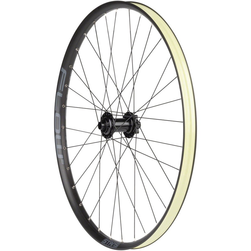 Stans Flow S2 Front Wheel – 27.5″ 15 x 110mm 6-Bolt Black