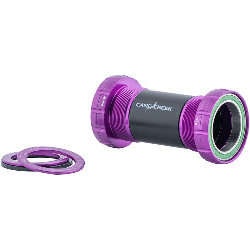 Cane Creek Hellbender 70 Bottom Bracket – English For 24mm Spindle Purple