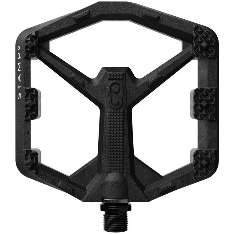 Crankbrothers Stamp 0 Pedals – Platform Aluminum 9/16″ Black Large