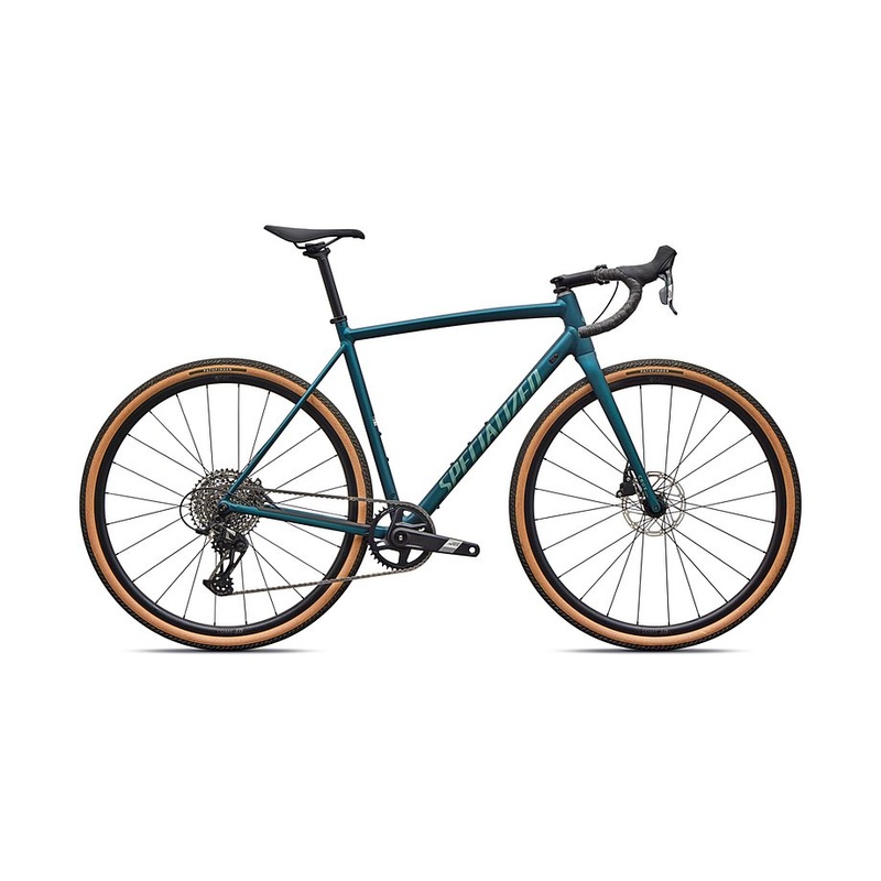 2026 Specialized Crux Ds-Works Comp Bike Emerald Metallic/Fjord Metallic 61