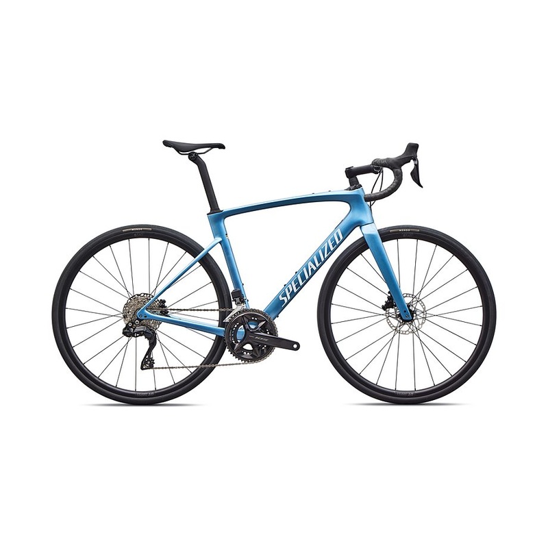 2026 Specialized Roubaix Comp Di2 Bike Gloss Glacial Metallic/White 44
