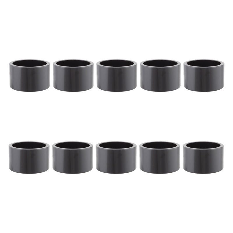 Origin8 Bulk Alloy Headset Spacers SHIS Spacer 1-1/8` x 20mm Black Jar of 10