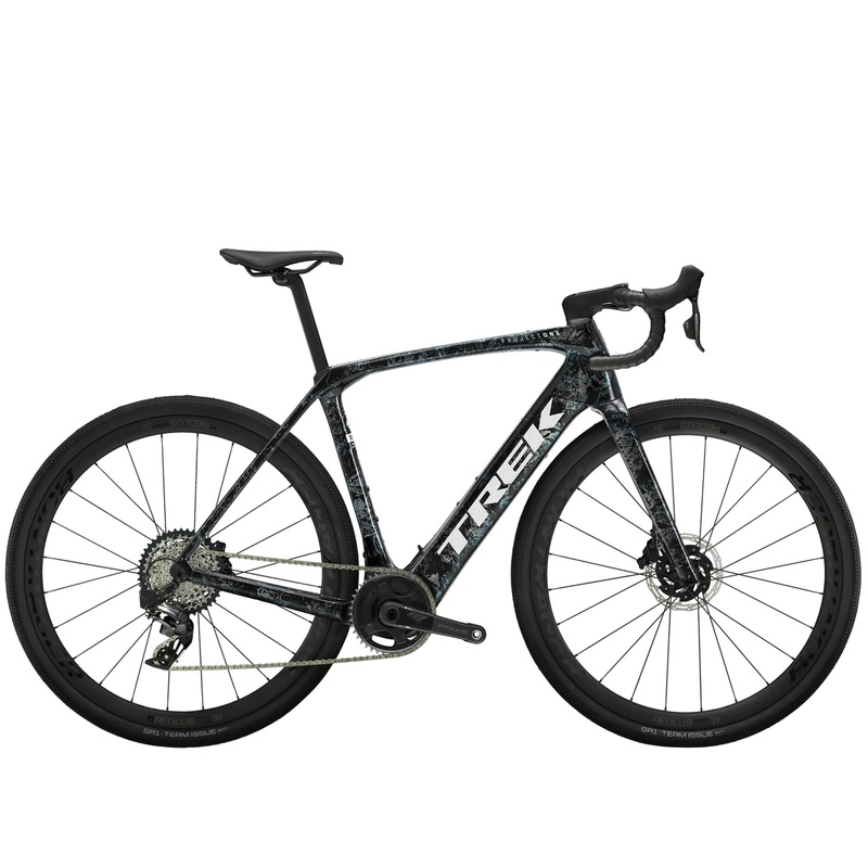 Domane+ SLR 7 AXS US 54 Carbon Smoke/Prismatic Marble