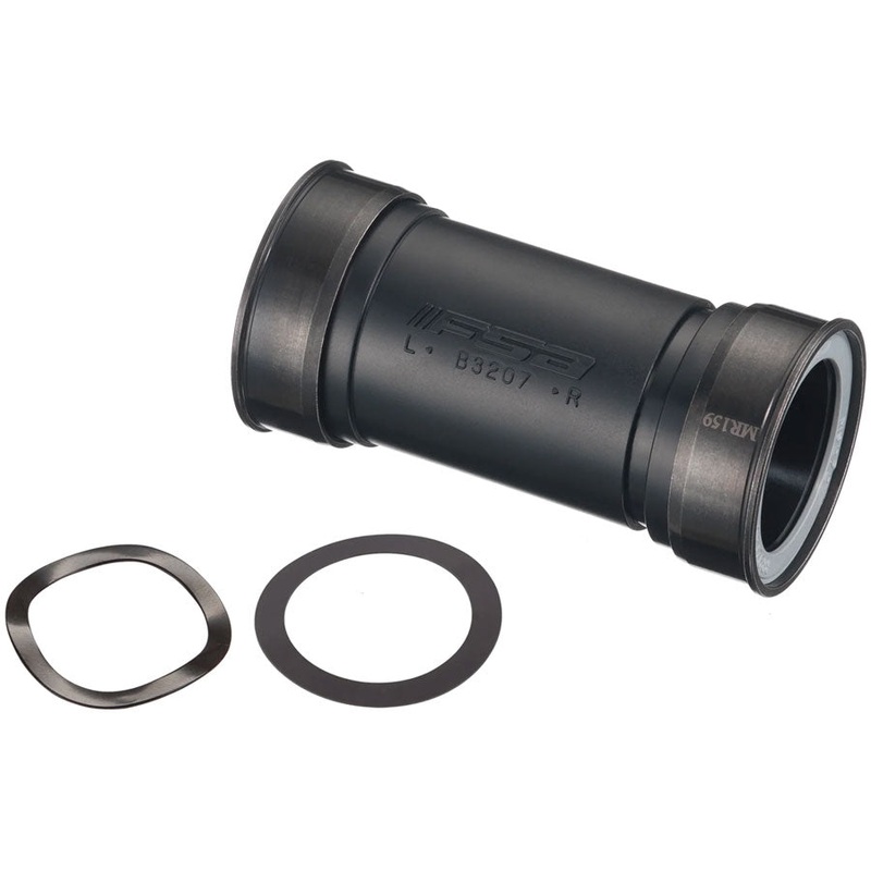 FSA Premium Bottom Bracket BB86/386EVO Shell Compatibility Ceramic Bearings Includes MW083 MS188  BLK