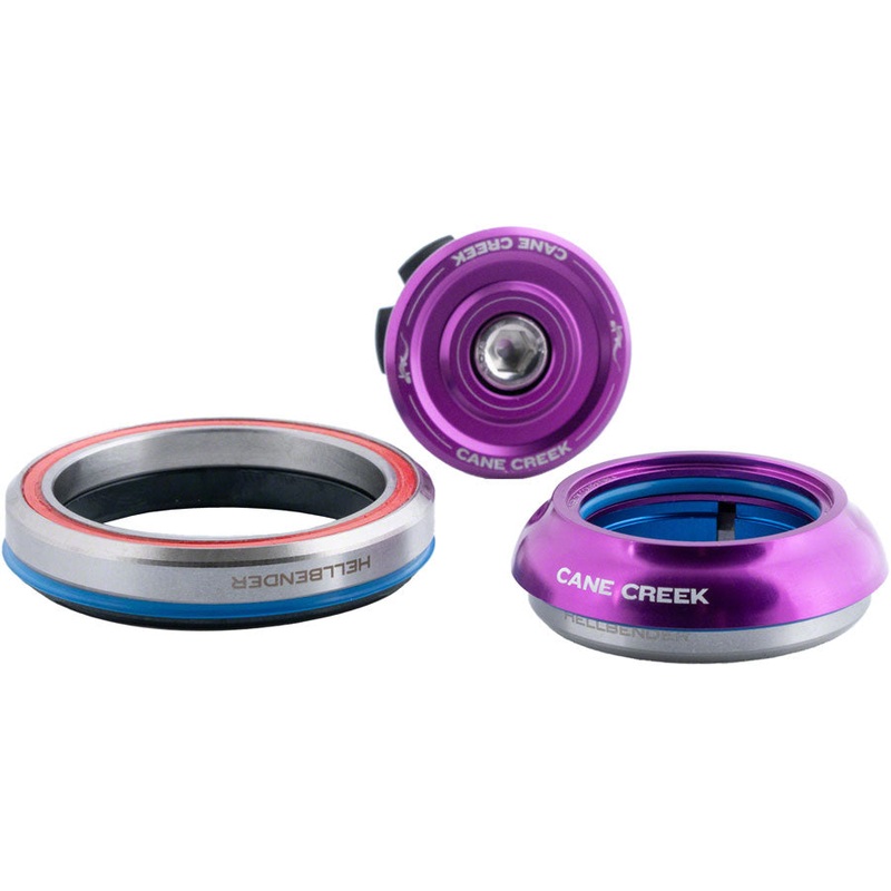 Cane Creek Hellbender 70 Headset – IS41/28.6/H9 Upper | IS52/40 Lower Tapered Purple