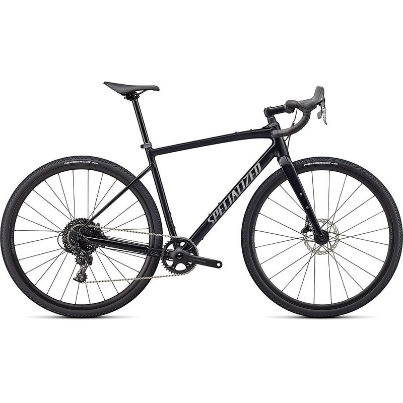 2022 Specialized diverge e5 comp bike gloss tarmac black/smoke/chrome/clean 64