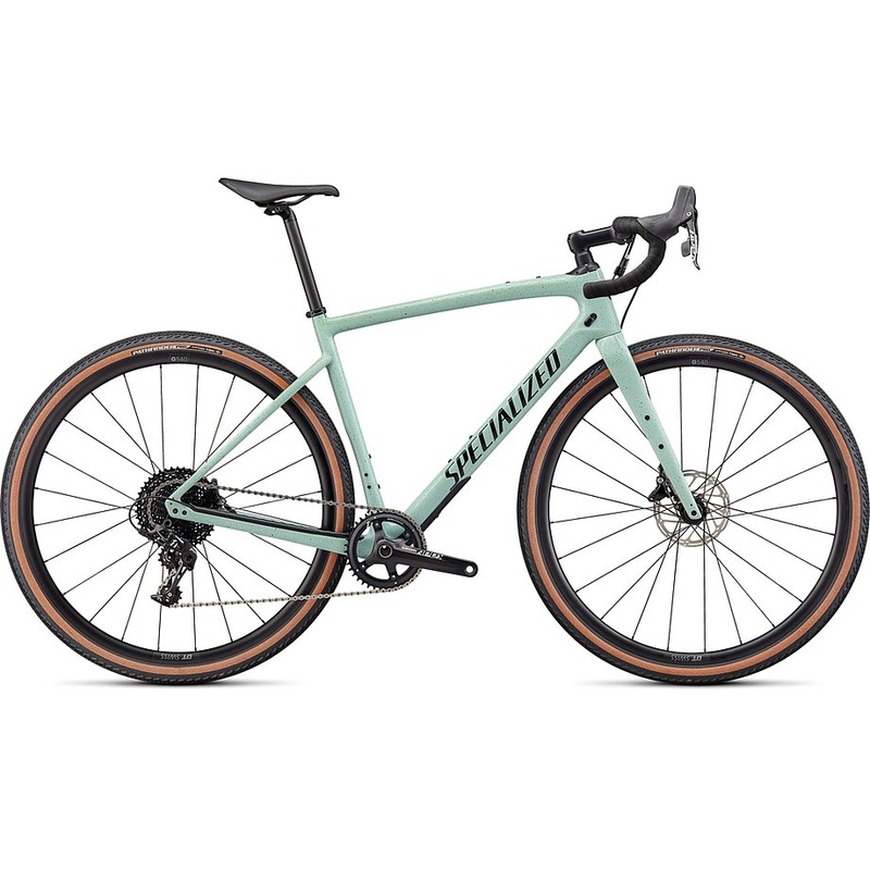 2022 Specialized diverge sport carbon bike gloss ca white sage/oak/black/chrome/clean 61
