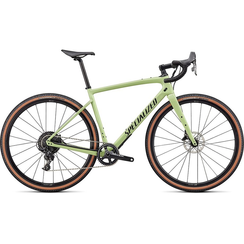 2022 Specialized diverge sport carbon bike gloss limestone/black/chrome/clean 56