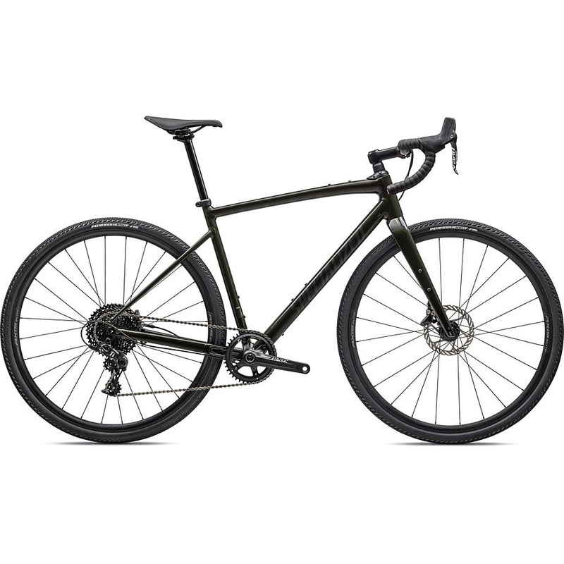 2023 Specialized diverge e5 comp bike gloss dark moss green/pearl 52