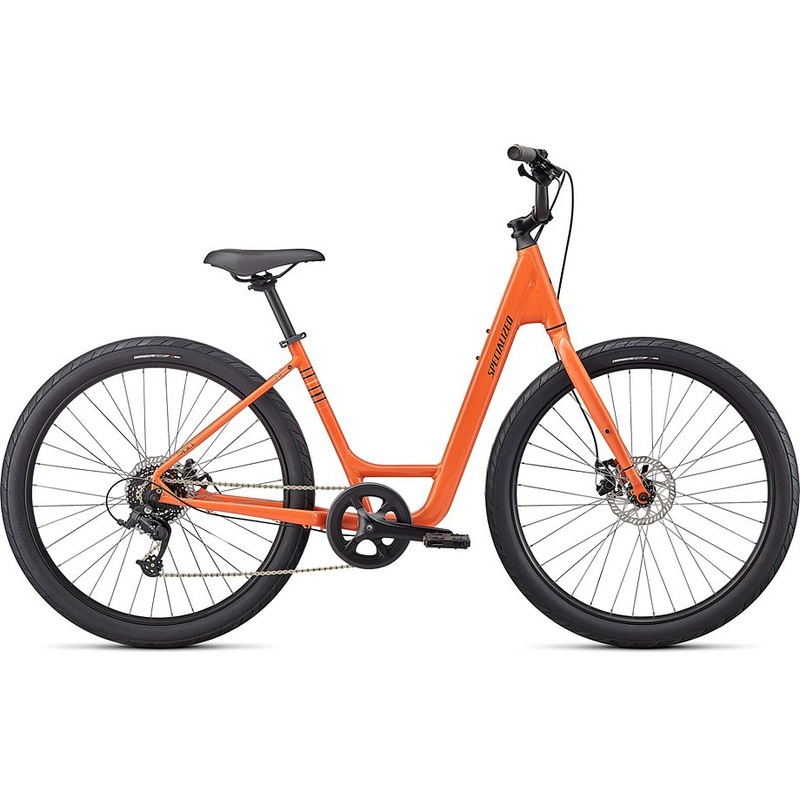 2023 Specialized roll 2.0 low entry bike gloss blaze / ice papaya / satin black reflective s