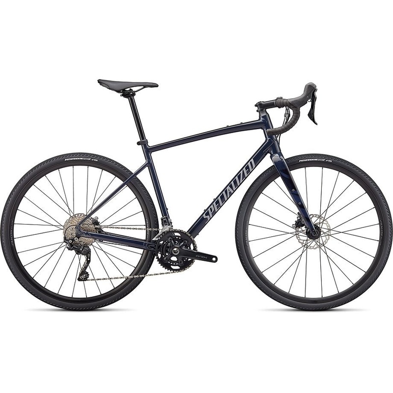 2024 Specialized diverge e5 elite bike gloss slate/cool grey/chrome/wild 61