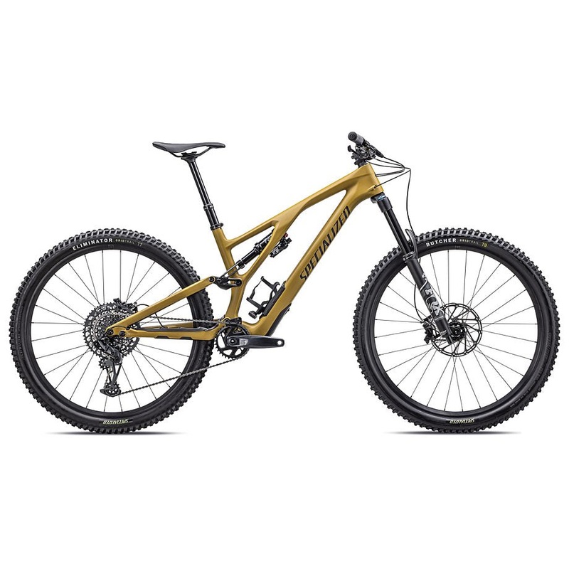 2024 Specialized Stumpjumper evo comp bike satin harvest gold / midnight shadow s2